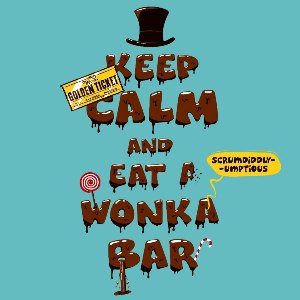 dessin t-shirt Charlie et la Chocolaterie geek original dessin t-shirt Charlie et la Chocolaterie geek original