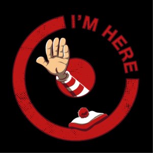 dessin t-shirt Où se cache Charlie? geek original dessin t-shirt Où se cache Charlie? geek original