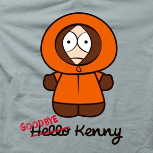dessin t-shirt Hello Kenny geek original dessin t-shirt Hello Kenny geek original