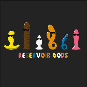 dessin t-shirt Reservoir Godemichets geek original dessin t-shirt Reservoir Godemichets geek original