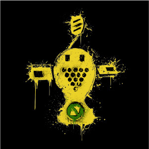 dessin t-shirt Jet Set Radio Future geek original dessin t-shirt Jet Set Radio Future geek original