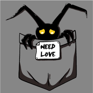 dessin t-shirt Hearthless of Kingdom Hearts geek original dessin t-shirt Hearthless of Kingdom Hearts geek original