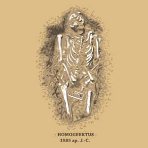 dessin t-shirt Vestige geek geek original dessin t-shirt Vestige geek geek original