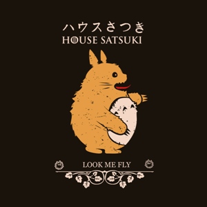 dessin t-shirt House Satsuki geek original dessin t-shirt House Satsuki geek original
