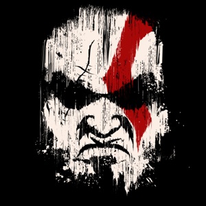 dessin t-shirt Kratos, le dieu de la guerre geek original dessin t-shirt Kratos, le dieu de la guerre geek original