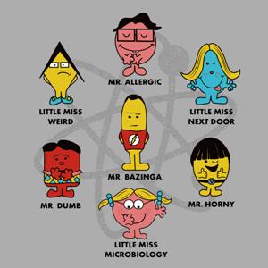 dessin t-shirt M et Mme Big Bang Theory geek original dessin t-shirt M et Mme Big Bang Theory geek original