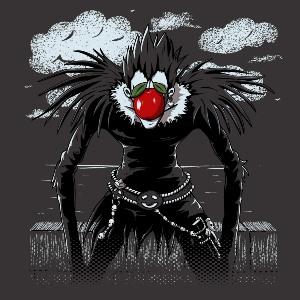dessin t-shirt La pomme de Ryuk geek original dessin t-shirt La pomme de Ryuk geek original