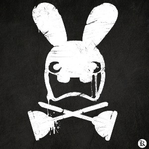 dessin t-shirt Un lapin spécial geek original dessin t-shirt Un lapin spécial geek original