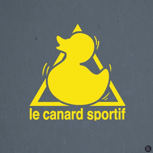 dessin t-shirt Le canard sportif geek original dessin t-shirt Le canard sportif geek original