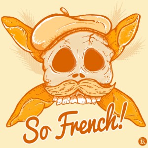 dessin t-shirt Baguette de pain geek original dessin t-shirt Baguette de pain geek original