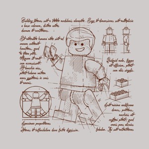 dessin t-shirt Lego brick geek original dessin t-shirt Lego brick geek original