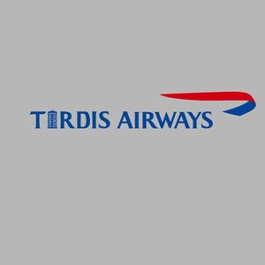 dessin t-shirt Tardis Airways geek original dessin t-shirt Tardis Airways geek original