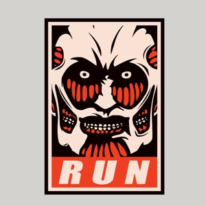 dessin t-shirt Le colossal titan geek original dessin t-shirt Le colossal titan geek original