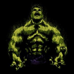 dessin t-shirt La colère de Hulk geek original dessin t-shirt La colère de Hulk geek original