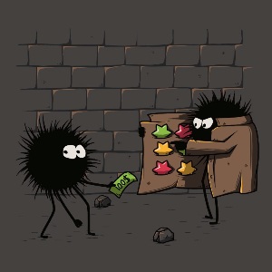 dessin t-shirt Dealer d’étoiles geek original dessin t-shirt Dealer d’étoiles geek original