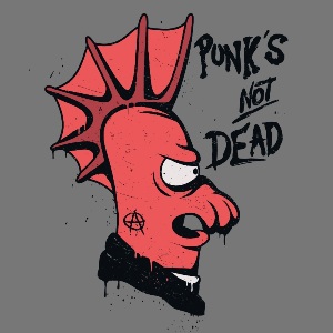 dessin t-shirt Punk Futurama geek original dessin t-shirt Punk Futurama geek original