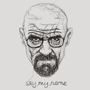 dessin t-shirt Walter White geek original dessin t-shirt Walter White geek original