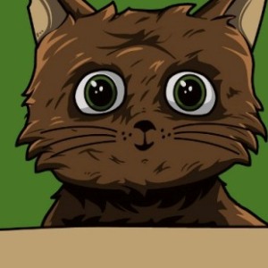 dessin t-shirt Petit chat geek original dessin t-shirt Petit chat geek original