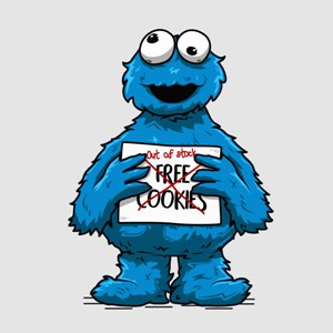 dessin t-shirt Cookies geek original dessin t-shirt Cookies geek original