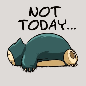 dessin t-shirt Snorlax geek original dessin t-shirt Snorlax geek original