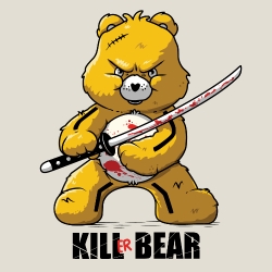 t-shirt Kill Bill….Kill Bear