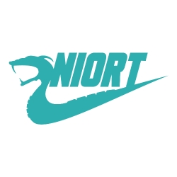 t-shirt Just Niort Bleu