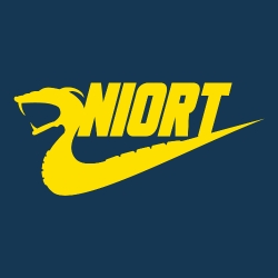 t-shirt Just Niort Jaune