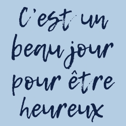 t-shirt C&rsquo;est un beau jour