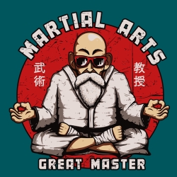 t-shirt Tortue Géniale great master