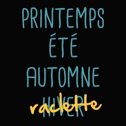 t-shirt Saison de la raclette