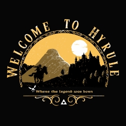 t-shirt Welcome to Hyrule
